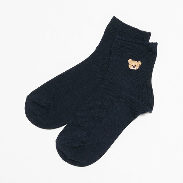 ラブトキシック(Lovetoxic)リブ刺繍スクールソックスのサムネイル