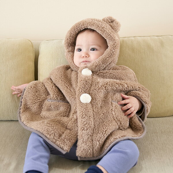 プティマイン(petit main)【抗菌防臭】2WAYアニマルボアケープのサムネイル