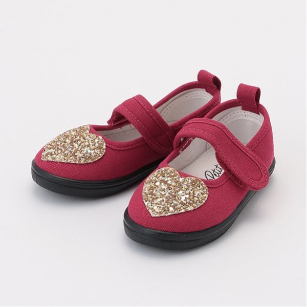 プティマイン(petit main)ラメモチーフシューズ