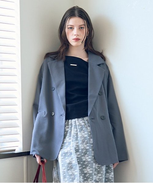 ミジェ(Mi-je)ルーズジャケット【韓国ファッション】