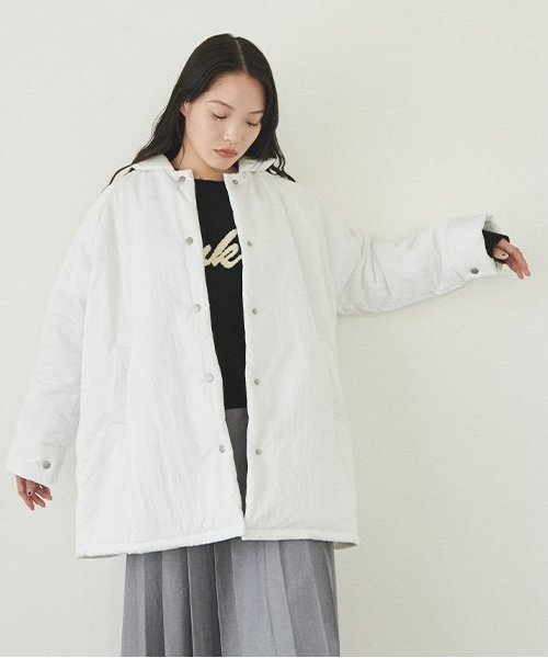 ルクナーリー(LUKU nari)中綿Aラインコート