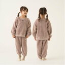 ビールーム(b-ROOM)【ルームウェア】【ふわふわボア】プルオーバー&パンツセット