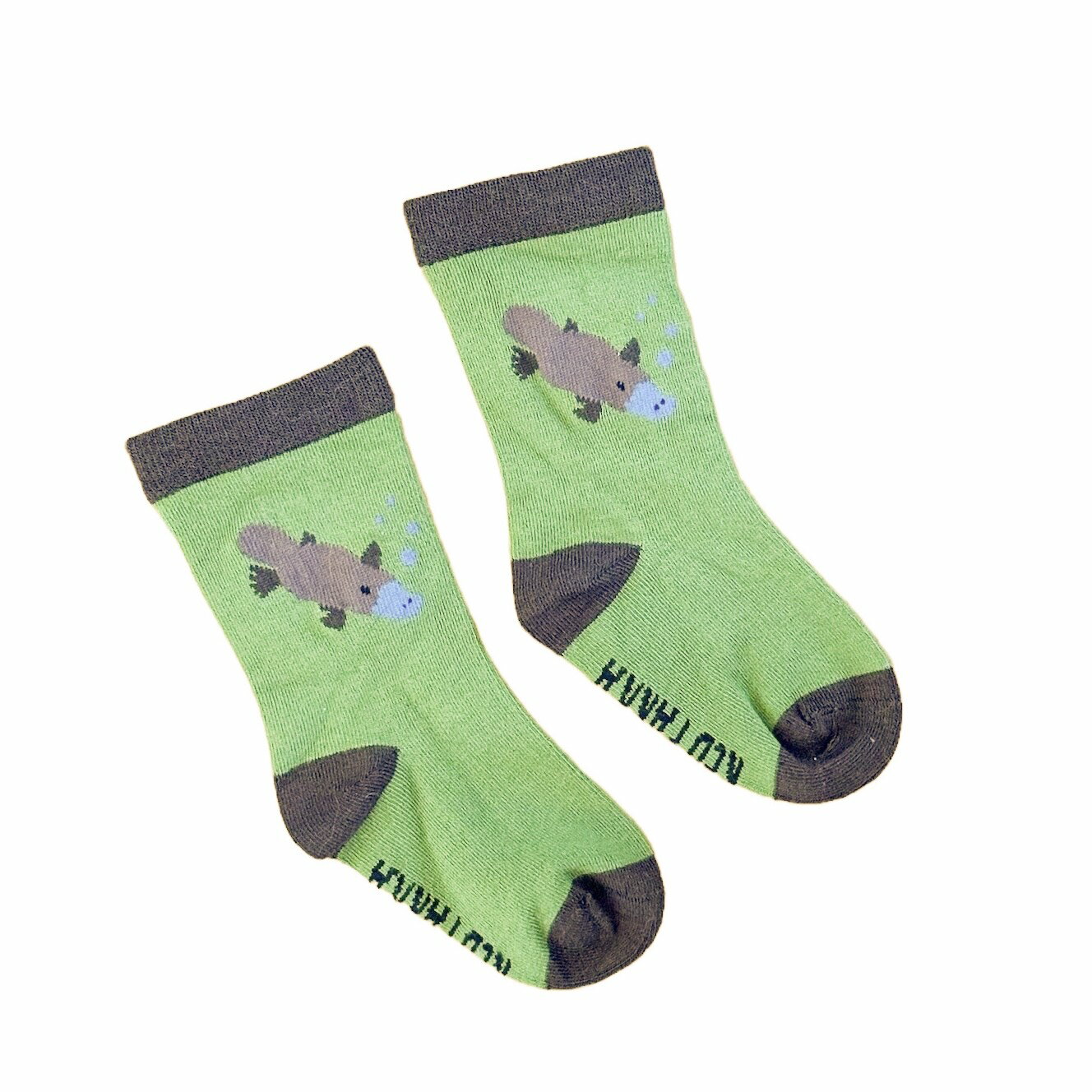 ナルミヤプラス(NARUMIYA plus)【湘南インターナショナル】Red Parka ソックス/カモノハシ（1-2才）