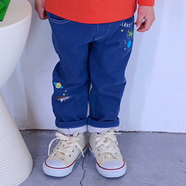 クレードスコープ(kladskap)宇宙ザウルスロング丈ストレートパンツのサムネイル