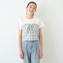 ポンポネットジュニア(pom ponette junior)【ニコ☆プチ掲載】リボンビスチェTシャツ