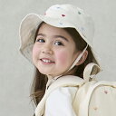 プティマイン(petit main)【遮熱】刺しゅうバケットハット