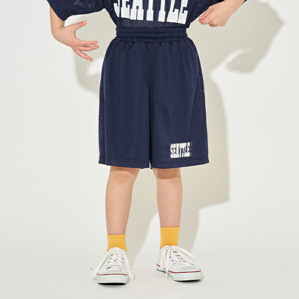 ビールーム(b-ROOM)【セットアップ可能】メッシュハーフパンツのサムネイル