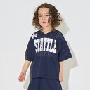 ビールーム(b-ROOM)【セットアップ可能】Vネックメッシュトップス