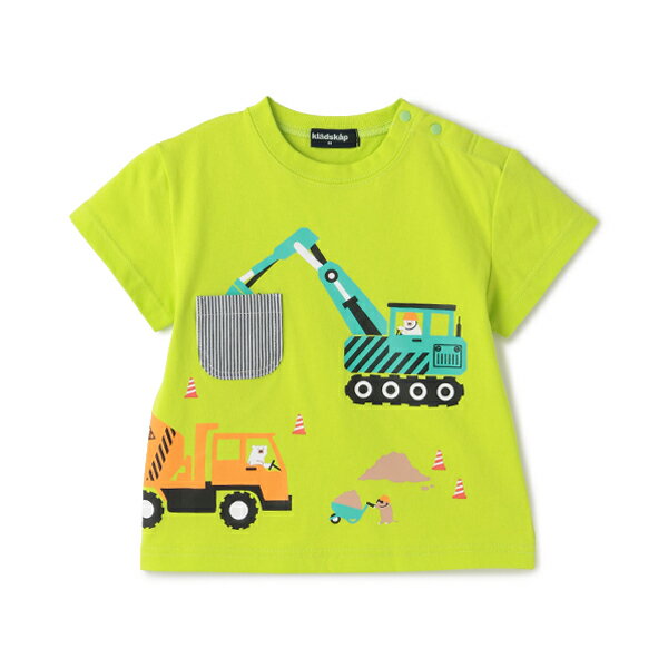 クレードスコープ(kladskap)働く車半袖Tシャツのサムネイル