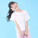 メゾピアノ(mezzo piano)ジェラートリボン 半袖Tシャツ