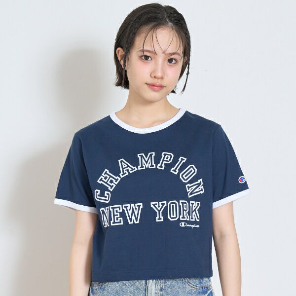 ラブトキシック(Lovetoxic)【Champion】【綿100％】リンガー半袖Tシャツのサムネイル