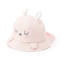 (KP)日よけ付きうさ耳帽子(46-48cm)