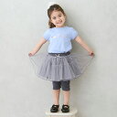 プティマイン(petit main)【接触冷感】5分丈レギつきチュールSK