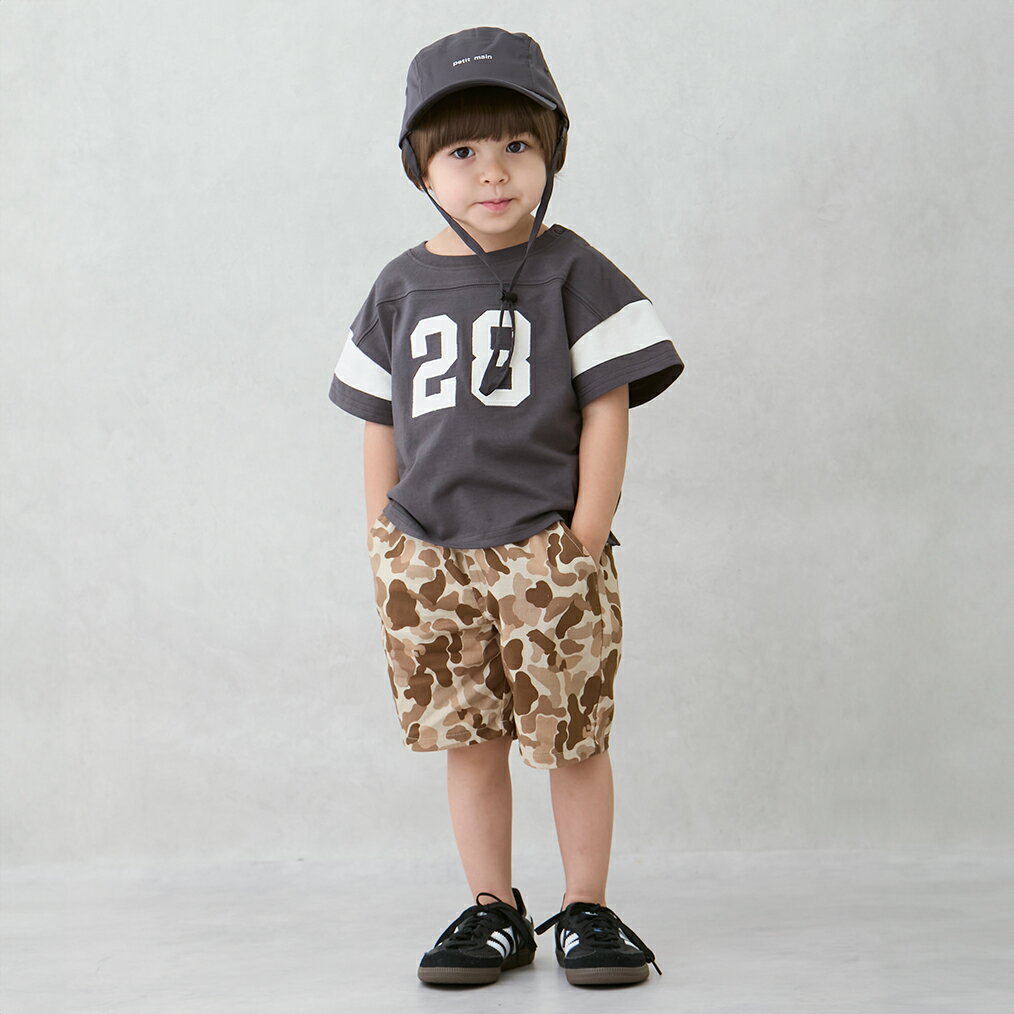 プティマイン(petit main)総柄ハーフパンツのサムネイル