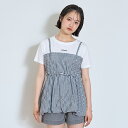 ラブトキシック(Lovetoxic)【7days】バルーンキャミドッキングTシャツ
