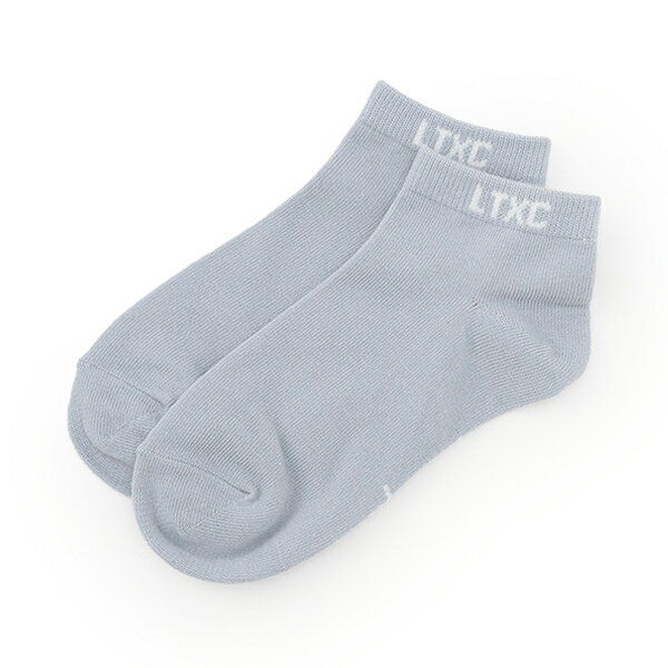 ラブトキシック(Lovetoxic)【抗菌防臭】LTXCロゴスニーカー丈ソックスのサムネイル
