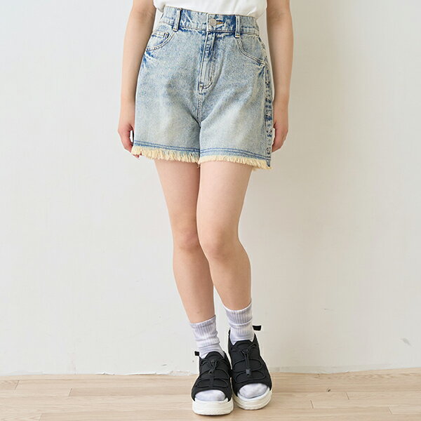 ラブトキシック(Lovetoxic)【LTXC】スタッズデニムショートパンツのサムネイル