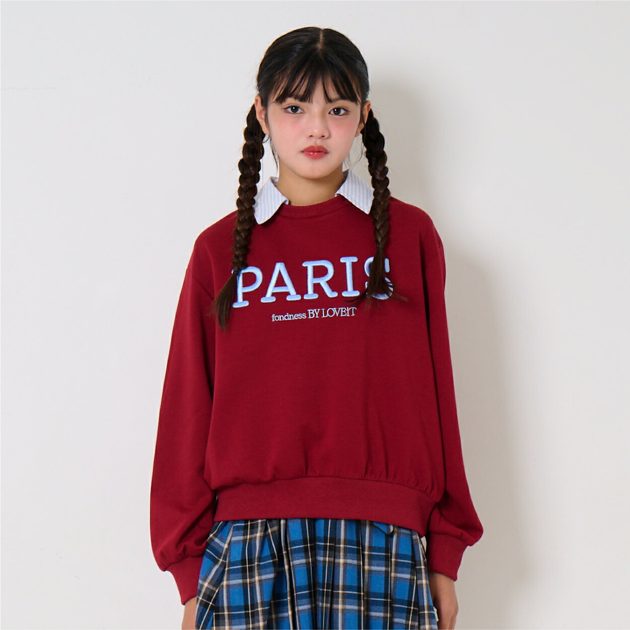 バイ ラビット(by LOVEiT)【WEB限定】衿つきプルオーバーのサムネイル