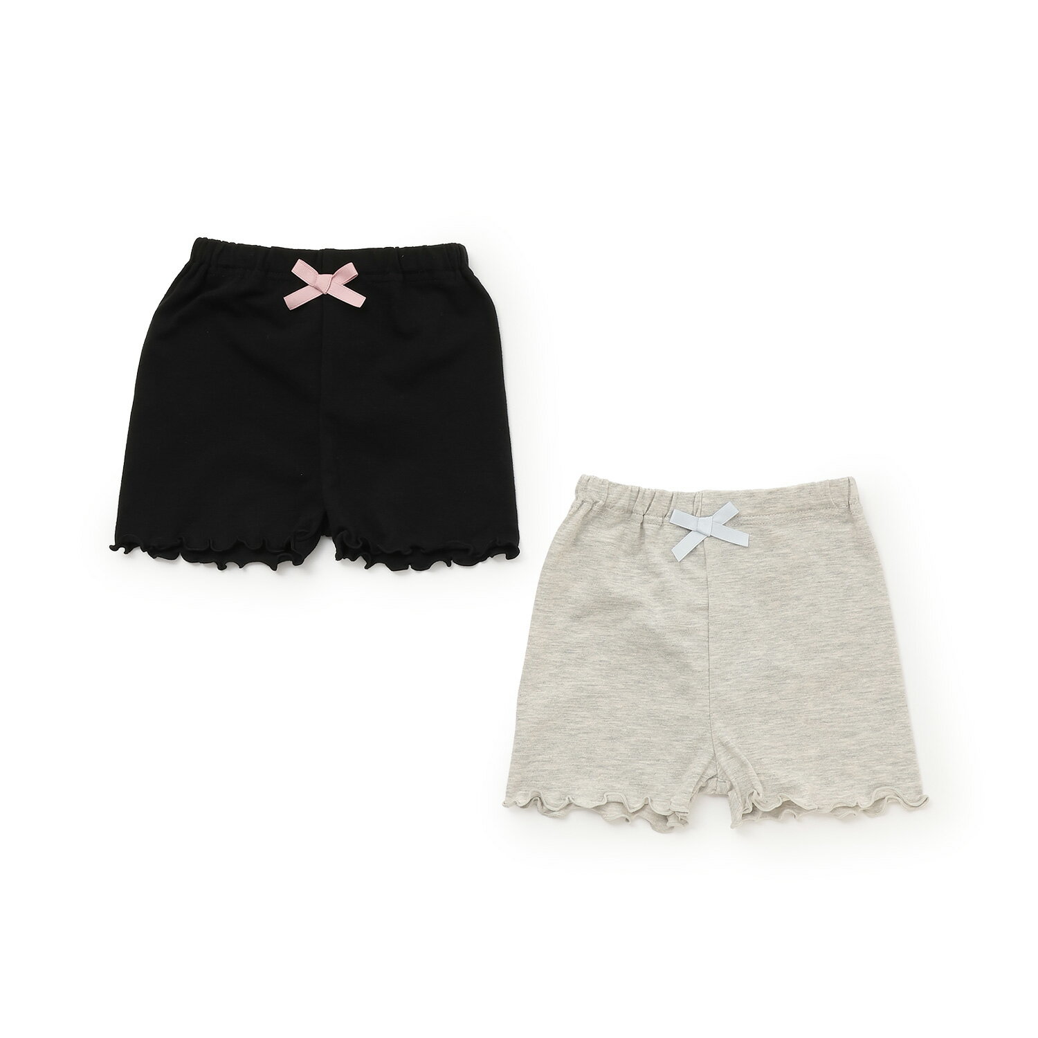 プティマイン(petit main)【抗菌防臭】一分丈インナーパンツ2Pのサムネイル