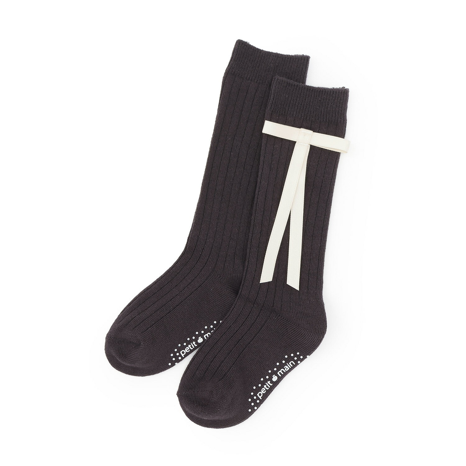 プティマイン(petit main)リボンつきハイソックスのサムネイル