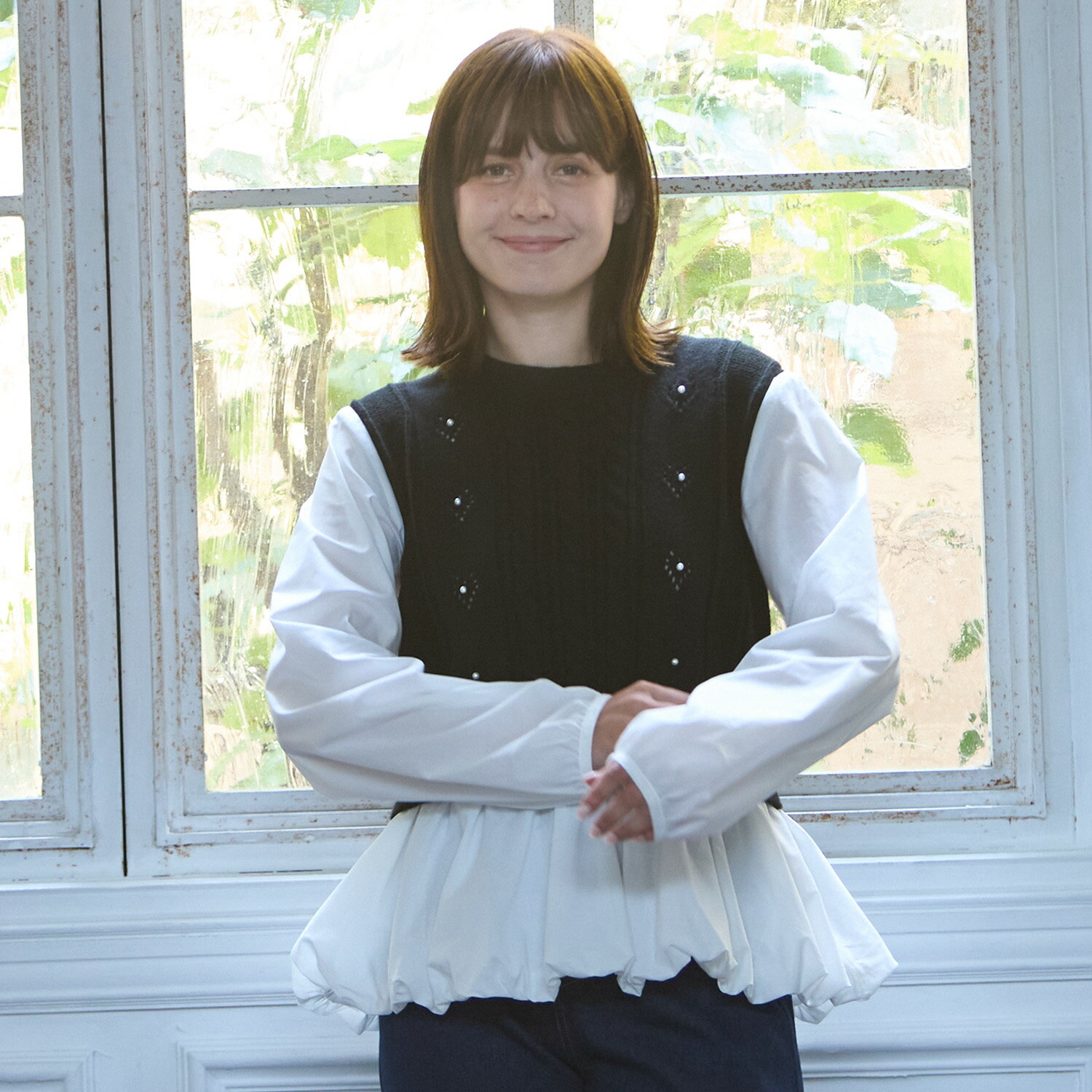 プティマイン リアン(petit main LIEN)【リンク】ベストドッキングチュニックのサムネイル