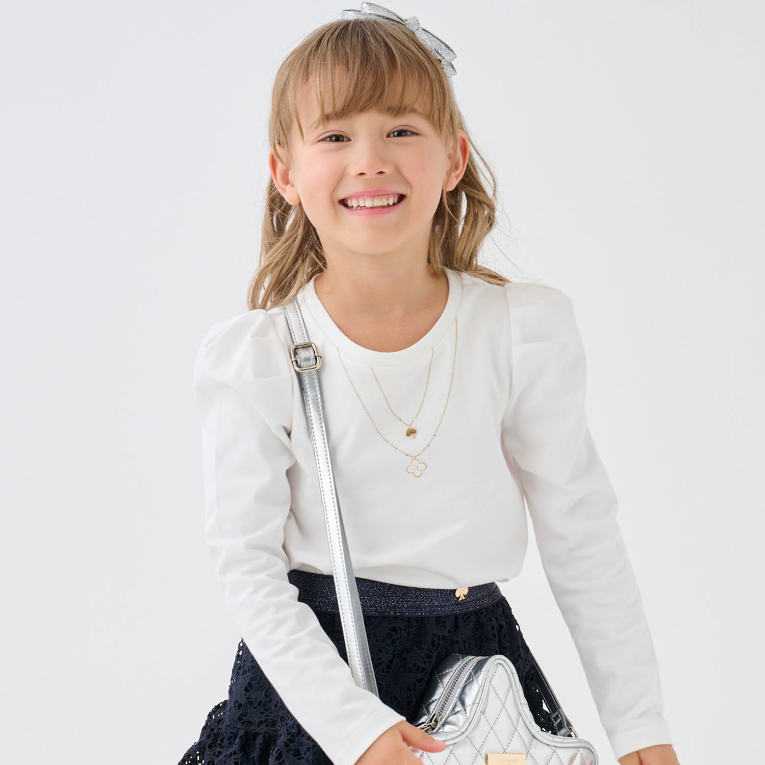 ケイト・スペード ニューヨーク(kate spade new york)ツインネックレスカットソーのサムネイル