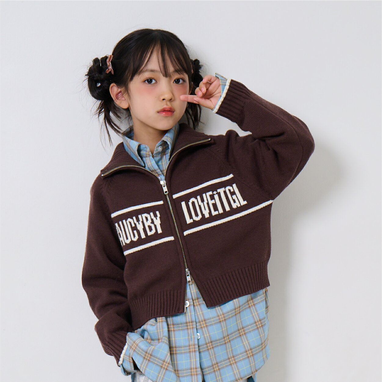 バイ ラビット(by LOVEiT)Wジップカーディガンのサムネイル