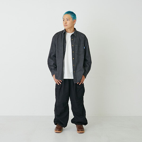 グラソス(GLAZOS)デニムシャツ