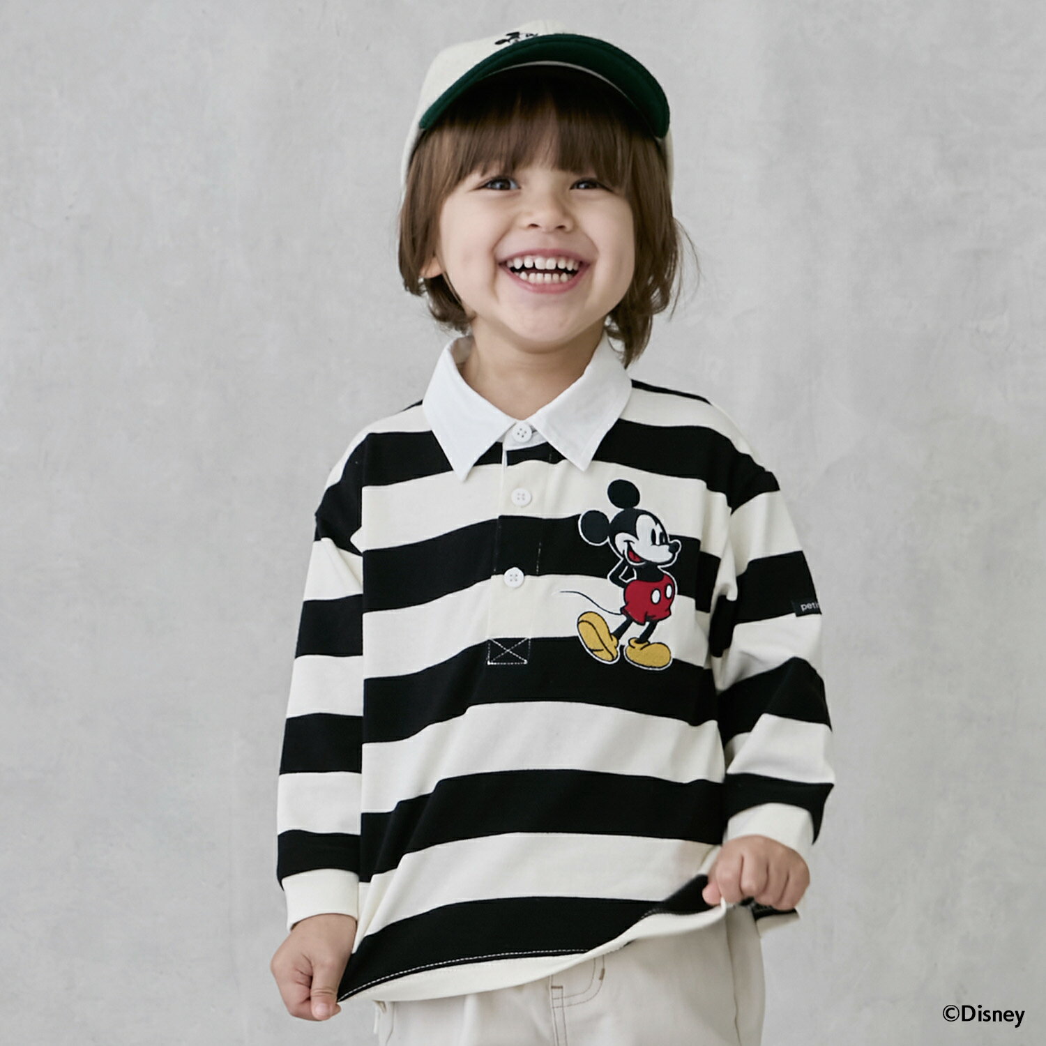 プティマイン(petit main)【Disney】【リンク】ラガー長袖Tシャツのサムネイル