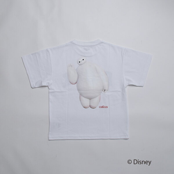 グラソス(GLAZOS)【SKIT0LY】【DISNEY】BAYMAX_カレッジロゴ半袖Tシャツ