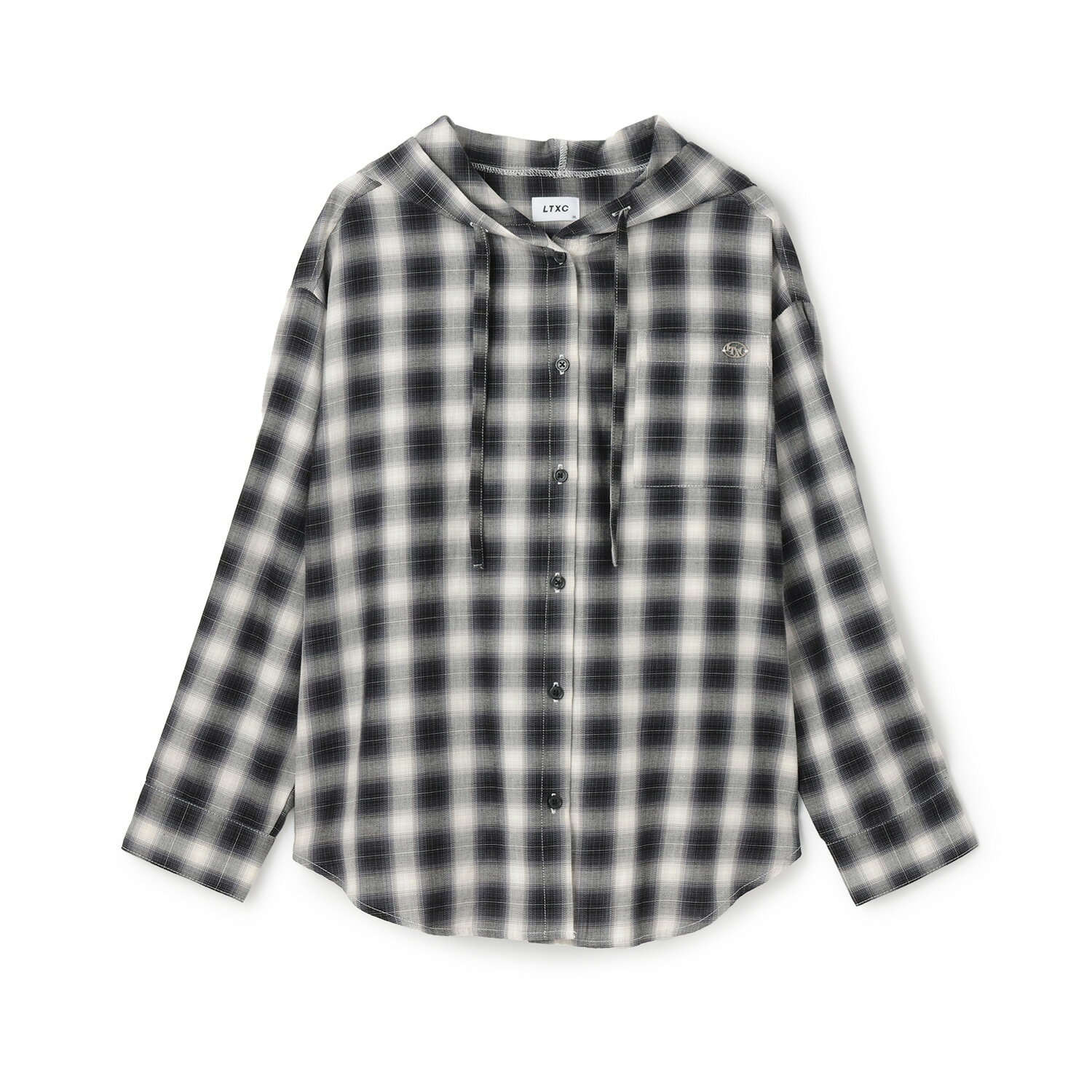 ラブトキシック(Lovetoxic)【LTXC】チェックシャツパーカのサムネイル