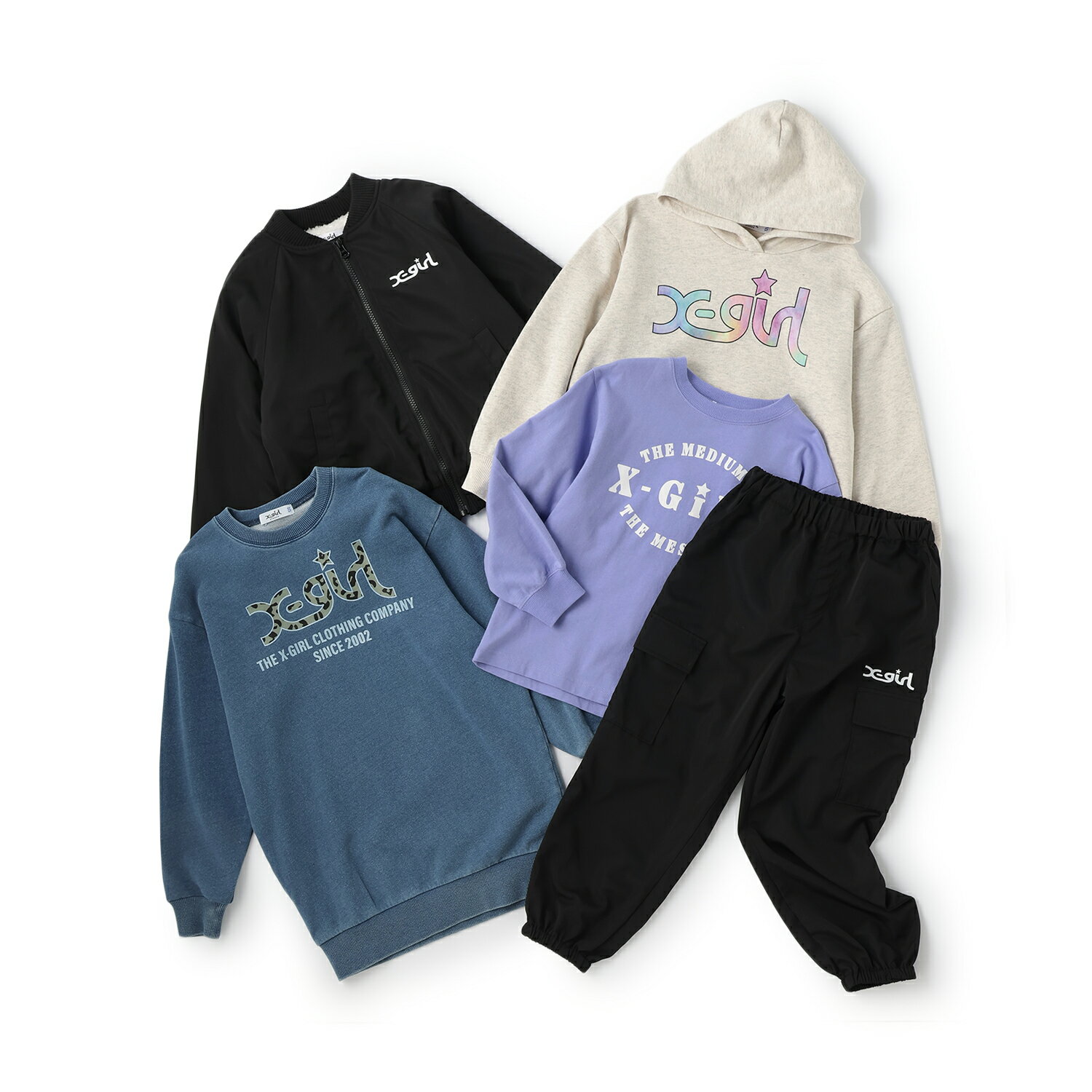 【2026年1月上旬出荷予定】エックスガール ステージス(X-girl Stages)【2026年福袋】【通常品と同時購入不可】【X-girl Stages】【GIRLSセット_一部セレクトショップ展開】