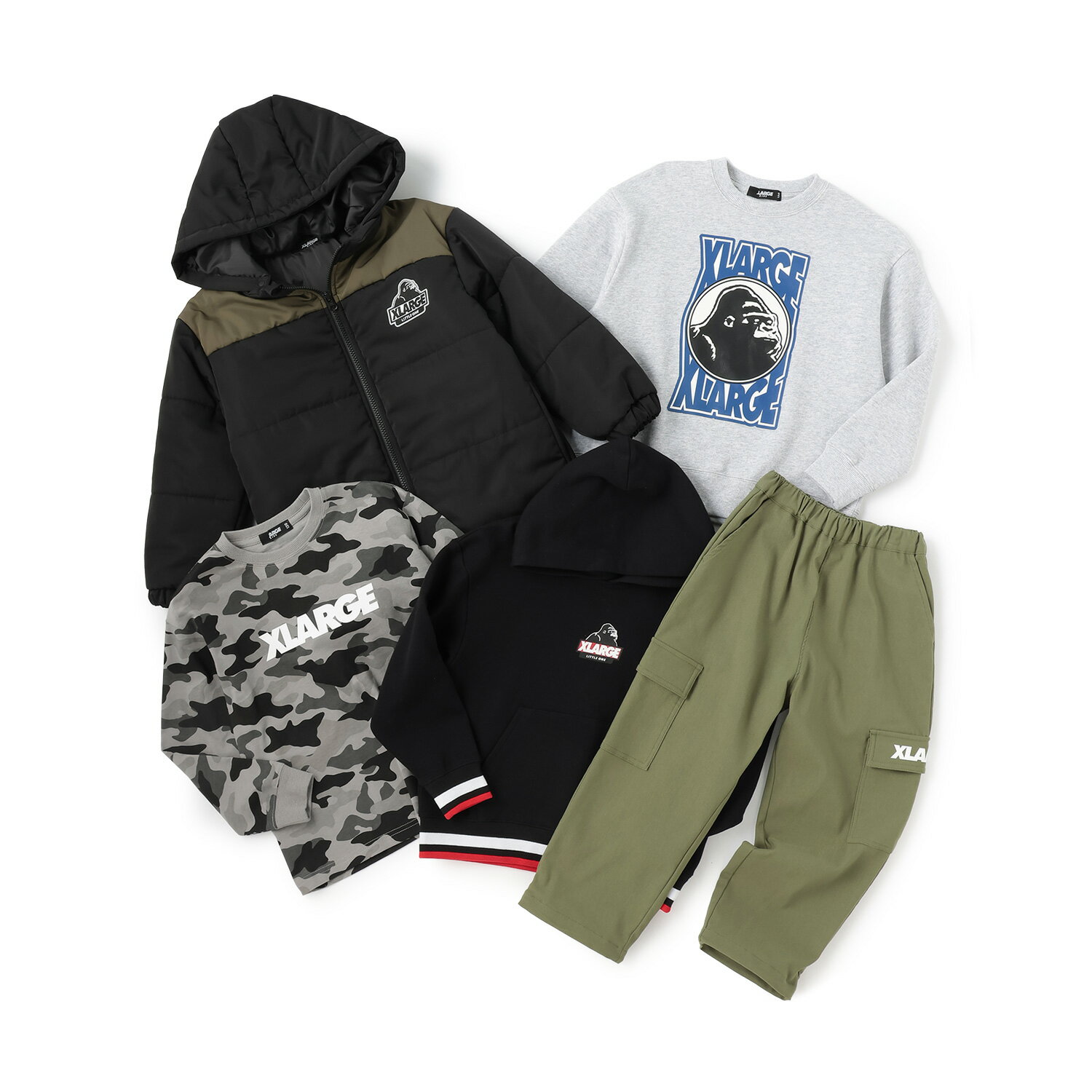 【2026年1月上旬出荷予定】エクストララージ キッズ(XLARGE KIDS)【2026年福袋】【通常品と同時購入不可】【XLARGE KIDS】【BOYSセット_一部セレクトショップ展開】