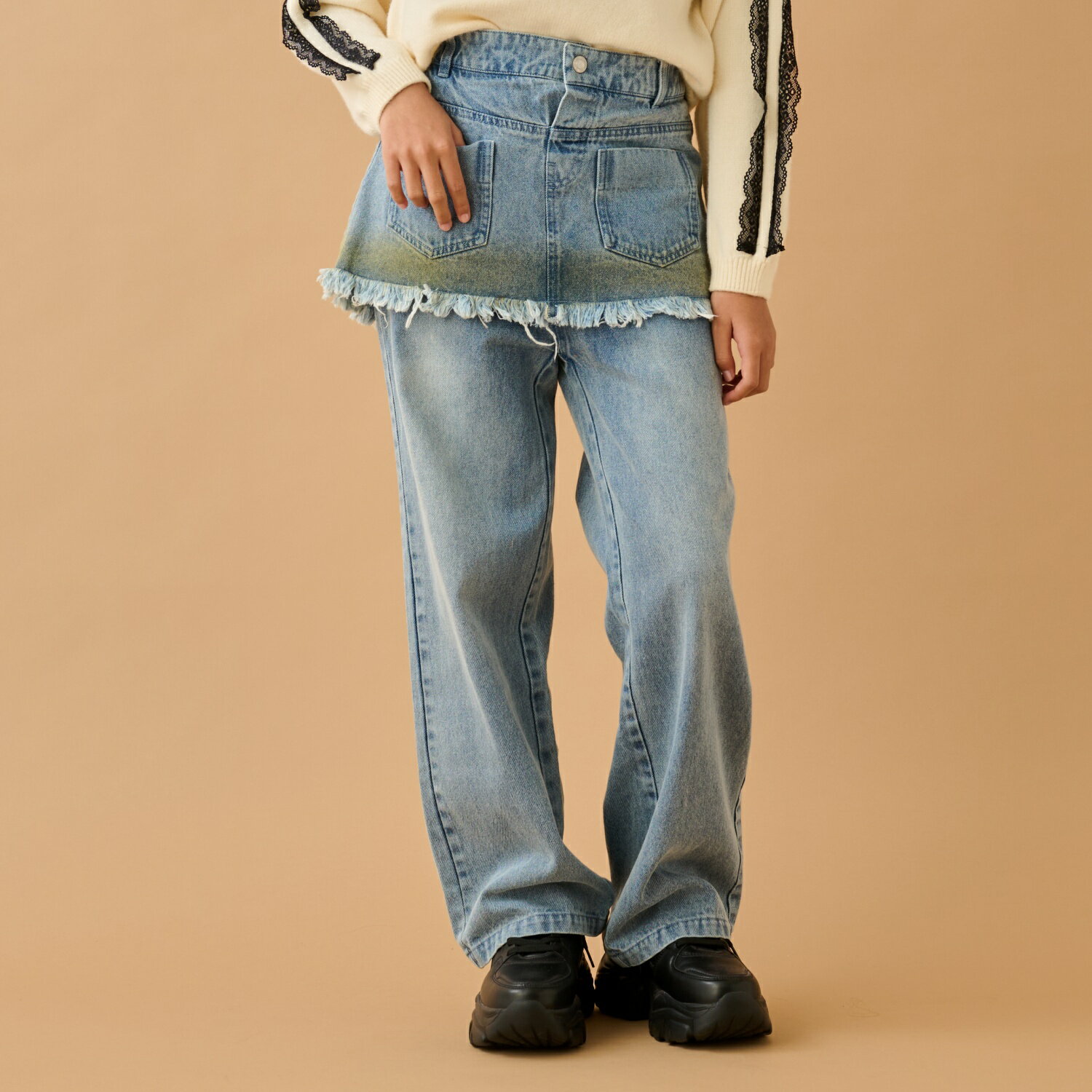 バイ ラビット(by LOVEiT)スカートつきパンツのサムネイル