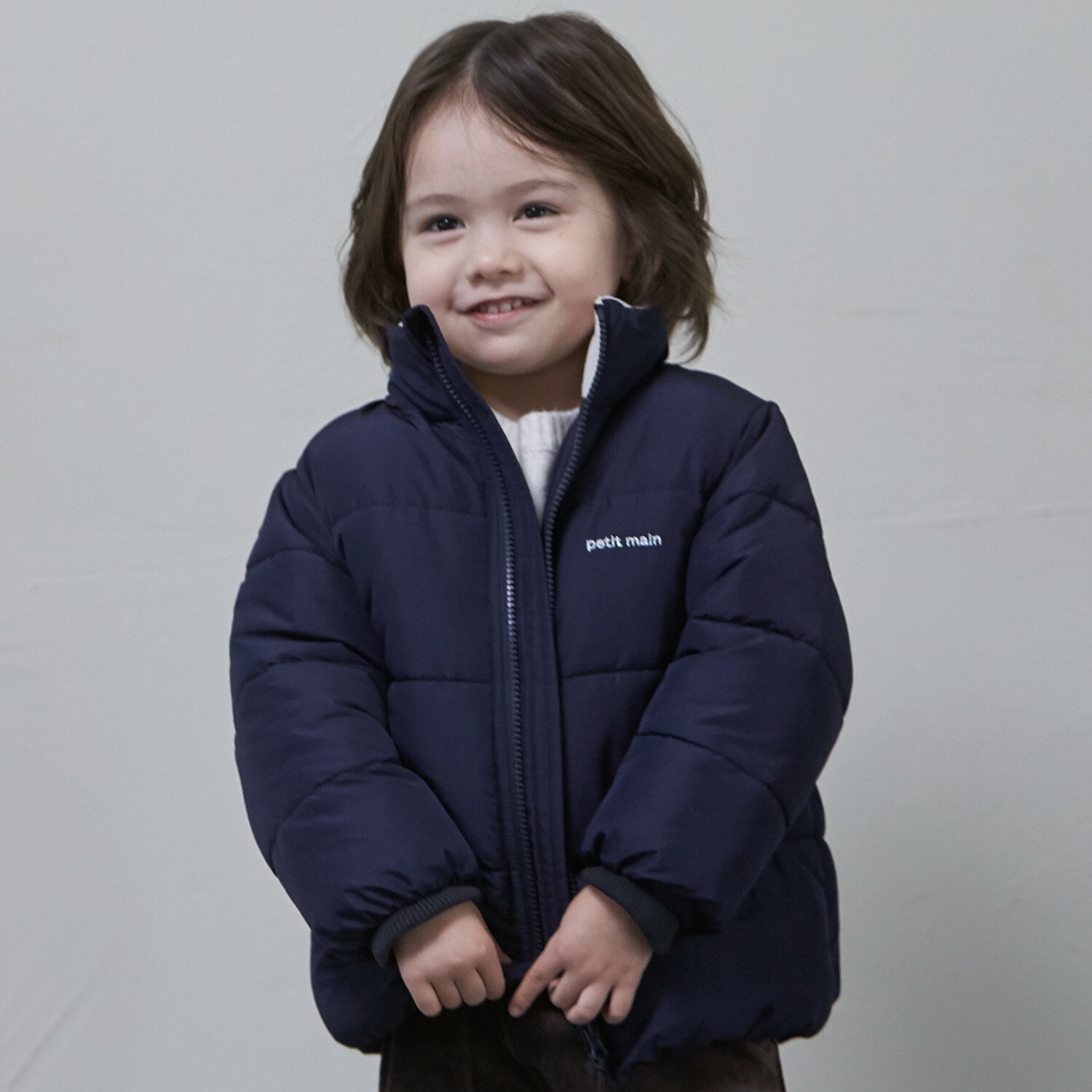 プティマイン(petit main)【GOODPRICE/撥水加工】中綿ジャケット