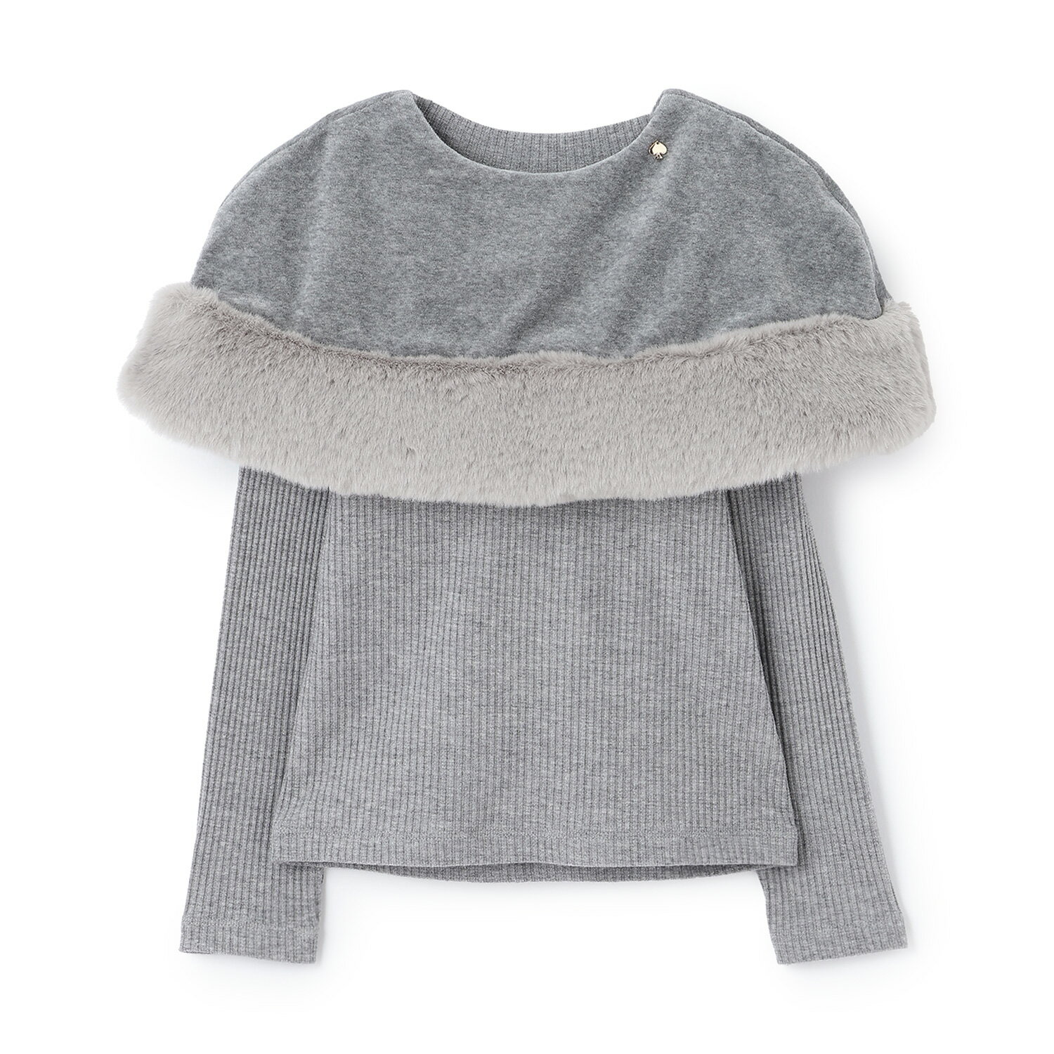 ケイト・スペード ニューヨーク(kate spade new york)ケープつきラメカットソーのサムネイル