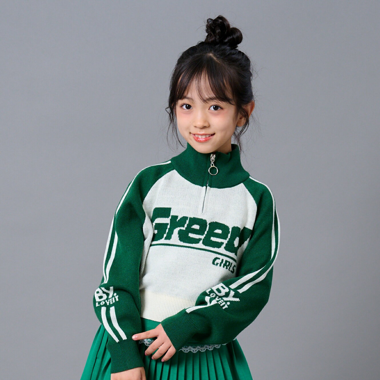 バイ ラビット(by LOVEiT)ハーフジップニットのサムネイル