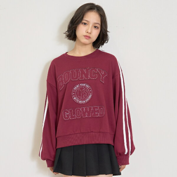 ラブトキシック(Lovetoxic)【7days】袖ライントレーナーのサムネイル