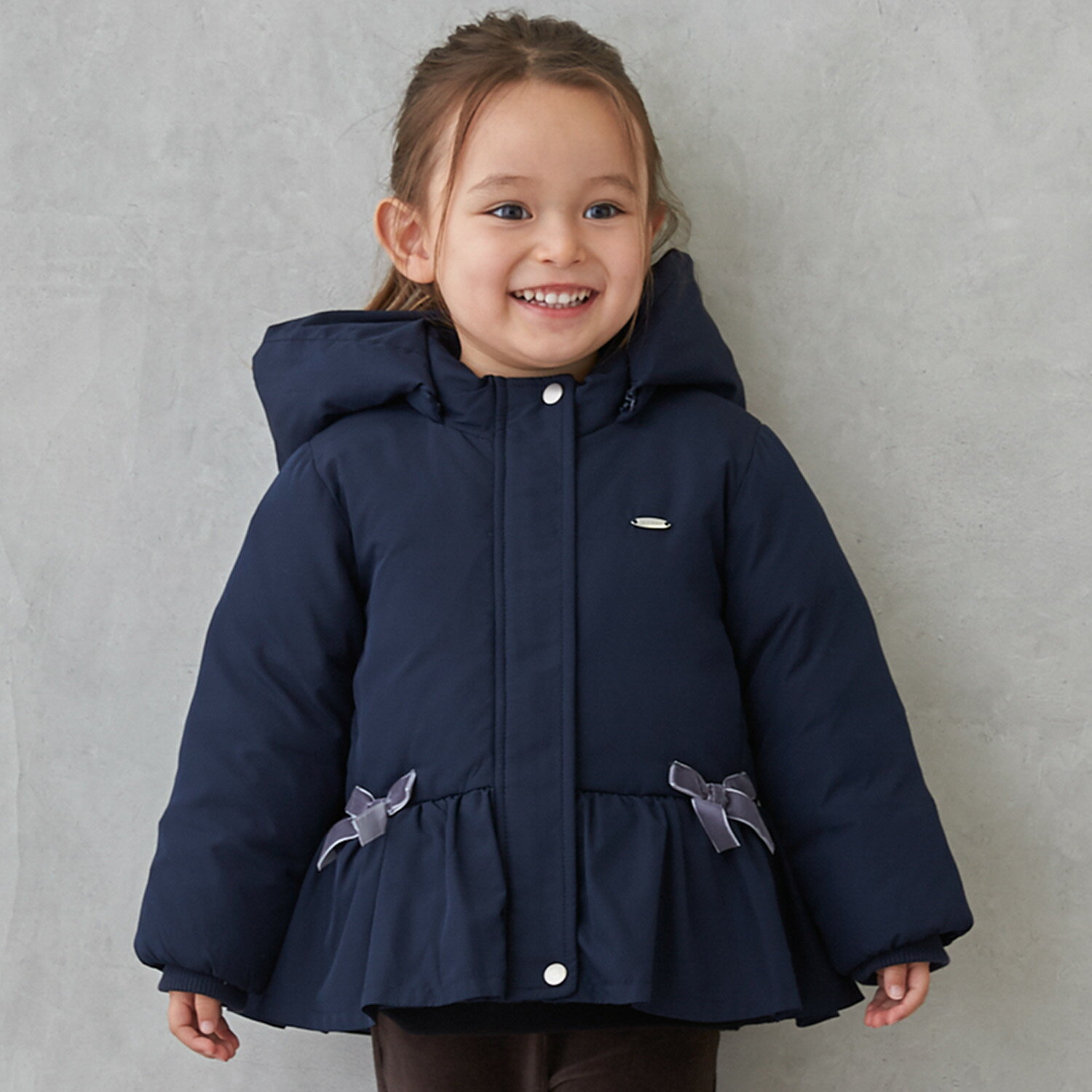 プティマイン(petit main)ペプラムダウンジャケットのサムネイル