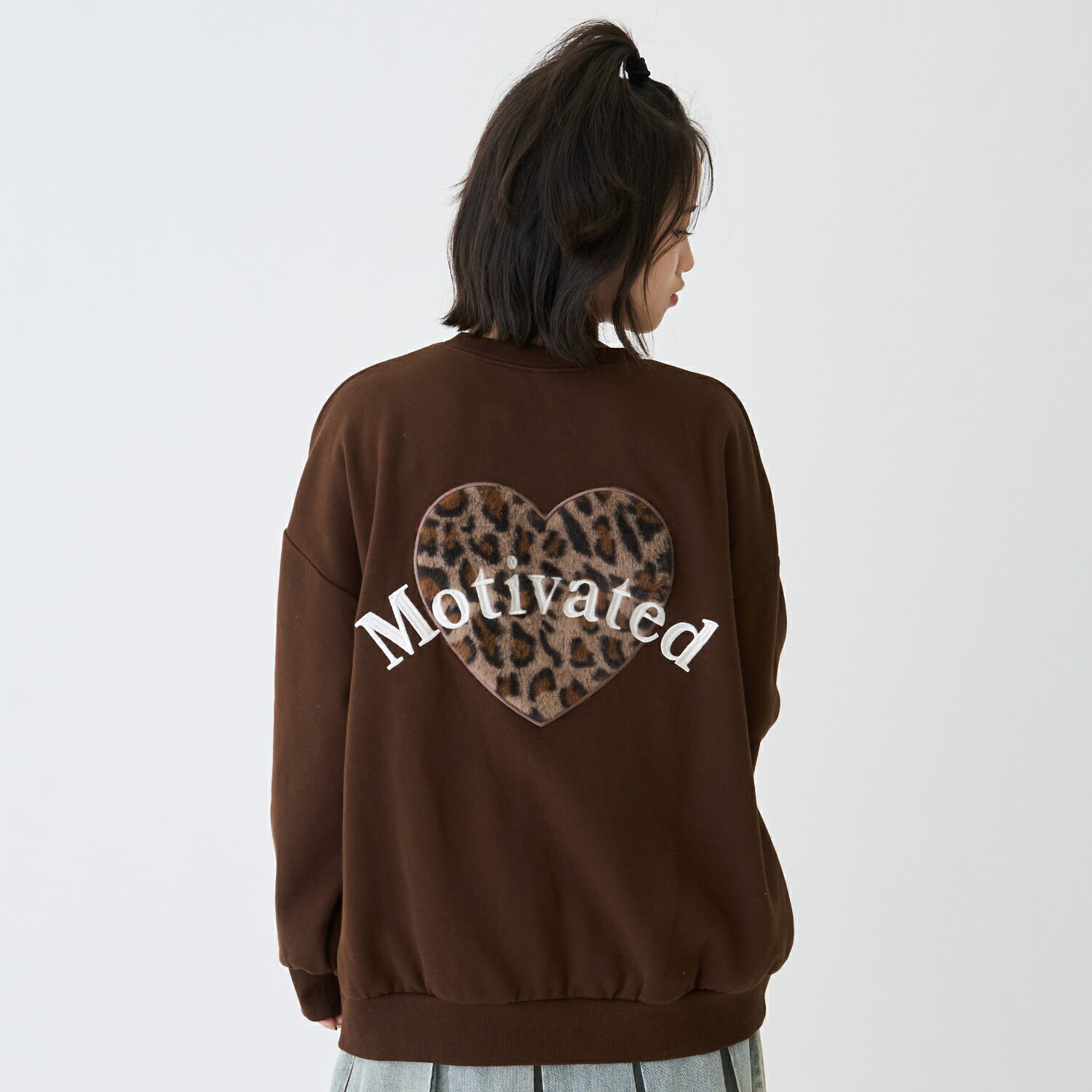 ラブトキシック(Lovetoxic)【綿100％】裏起毛アニマルルーズスウェットのサムネイル