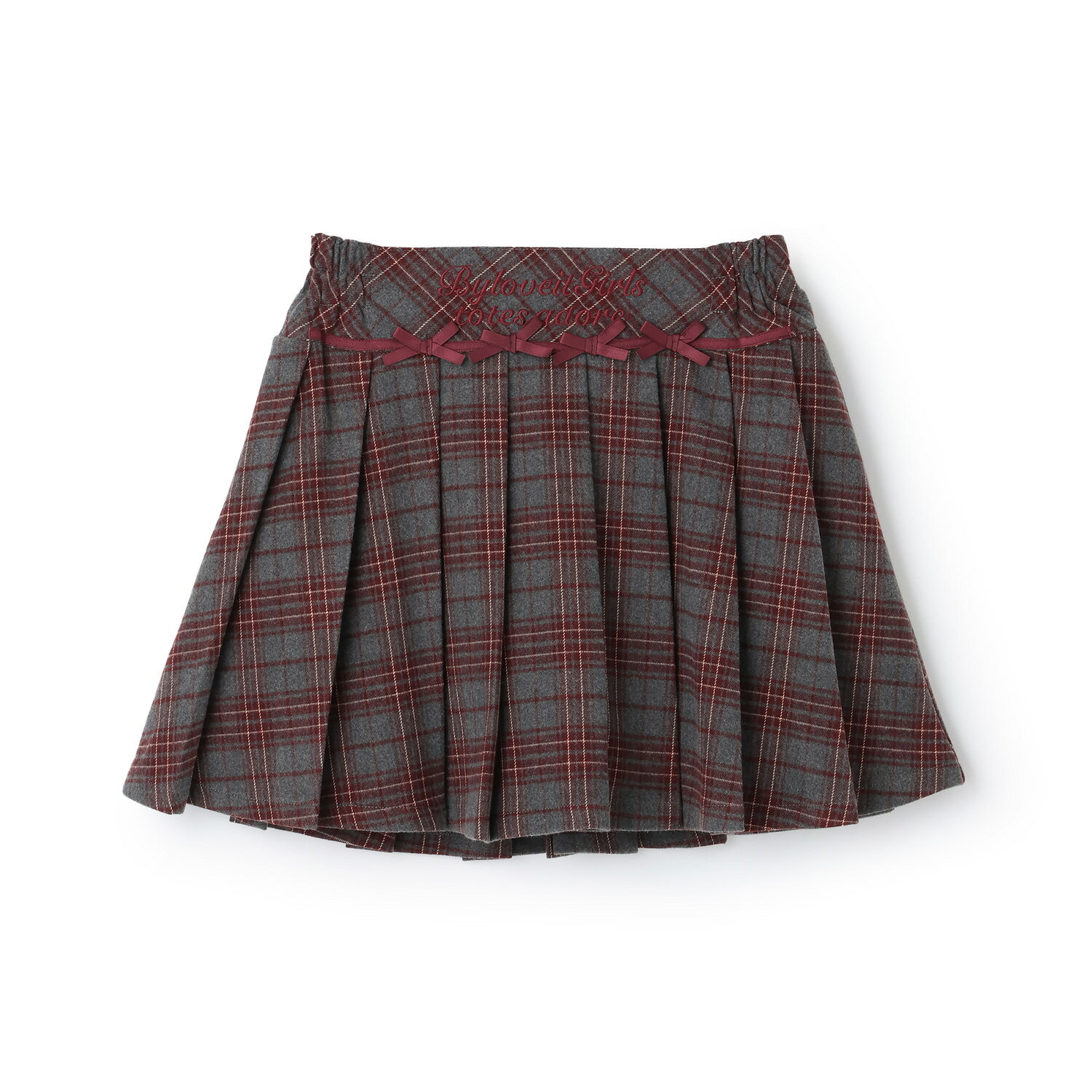 バイ ラビット(by LOVEiT)リボンプリーツスカートのサムネイル