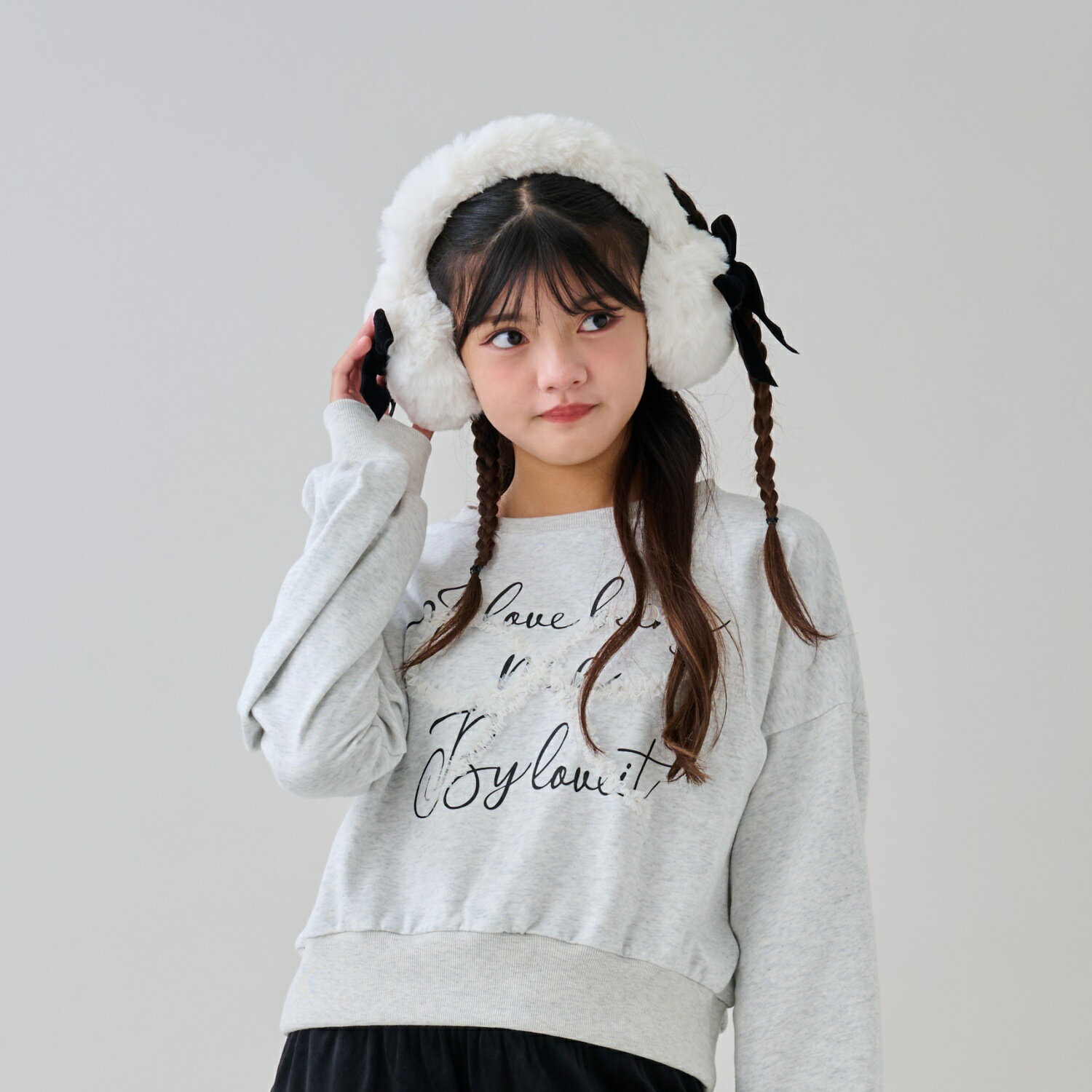 バイ ラビット(by LOVEiT)チュールリボンプルオーバーのサムネイル