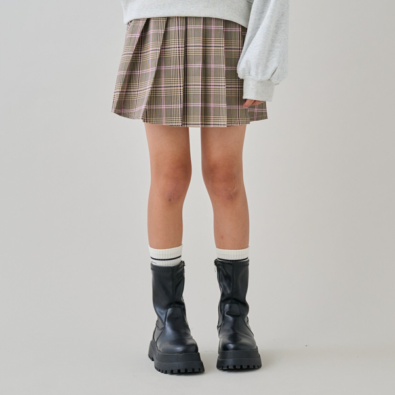 バイ ラビット(by LOVEiT)チェックプリーツスカートのサムネイル