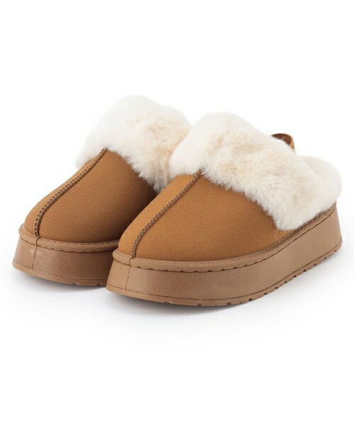 ミジェ(Mi-je)フェイクファームートンサボ【韓国ファッション】