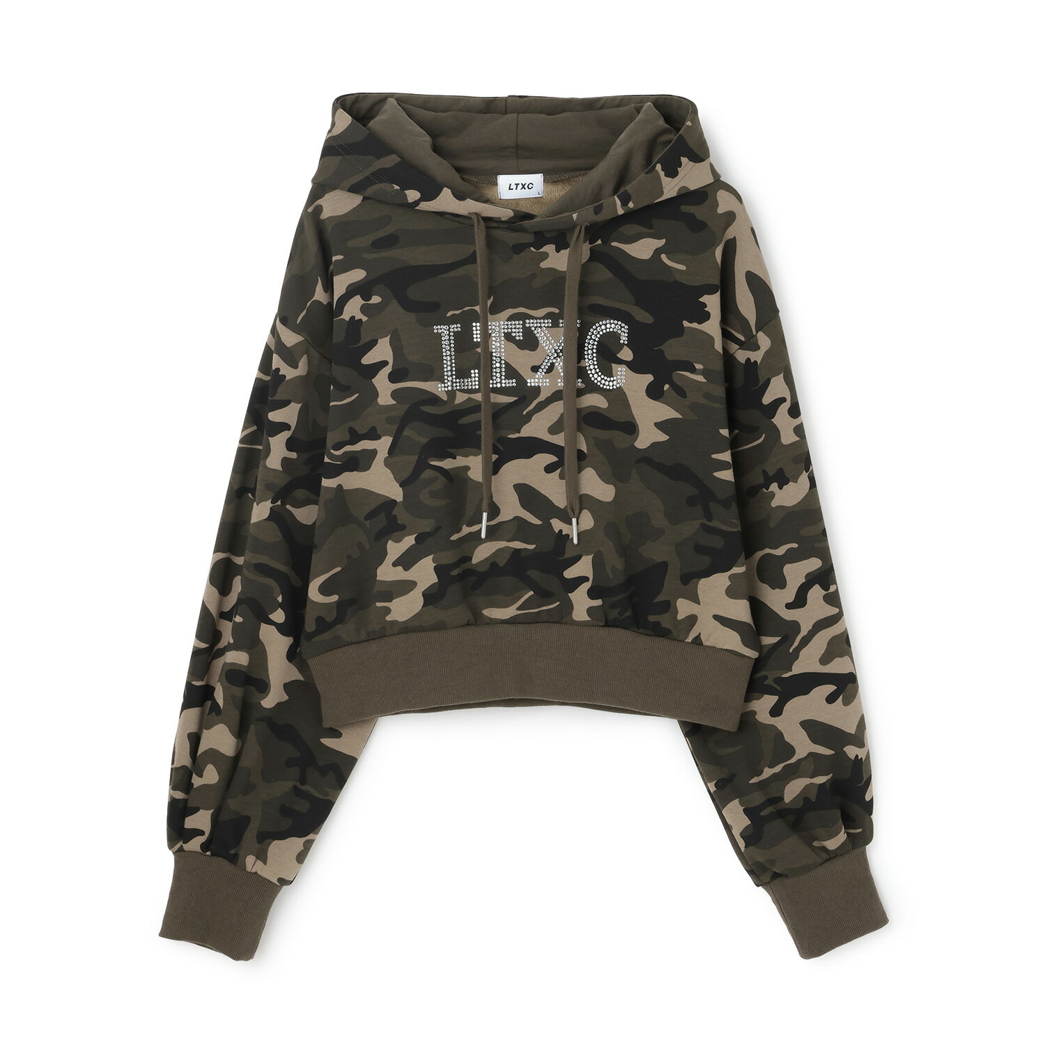 ラブトキシック(Lovetoxic)【LTXC】裏シャギークロップドパーカーのサムネイル