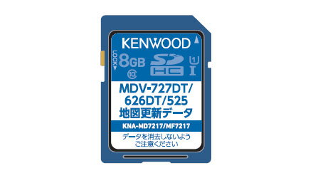 KNA-MD7217 ケンウッド　KENWOOD 地図更新SDカード