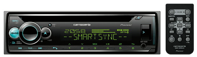 DEH-6600 Carrozzeria カロッツェリア CD/Bluetooth/USB/チューナー・DSPメインユニット