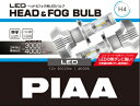 LEH150 PIAA sA wbhCg/tHOvp LED 6000K M\D悵Rg[[ʑ̃^Cv 12V 20/20W Hi4000/Lo3200lm H4 ԌΉ