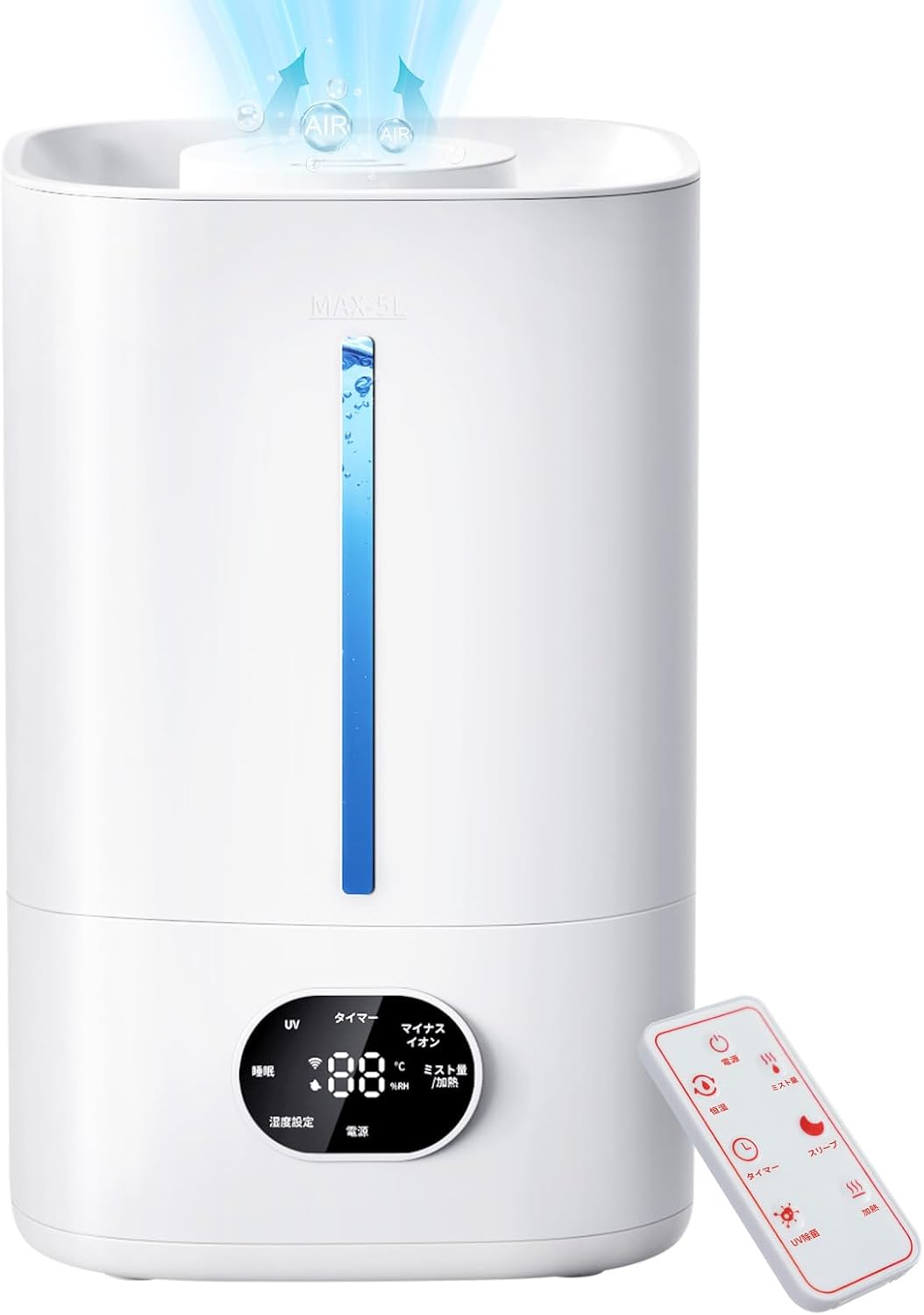 楽天市場】ハイブリッド加湿器 5lの通販