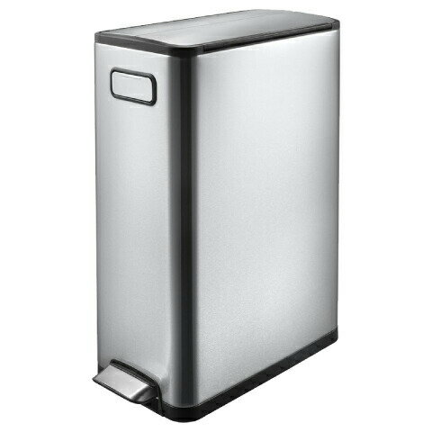 【EKO/イーケーオー】 フットペダル式簡単開閉 両開きごみ箱 分別タイプ エコフライ ステップビン 40L(20L+20L) EK9377MT-20L+20L 日本正規品 1年保証 [3]